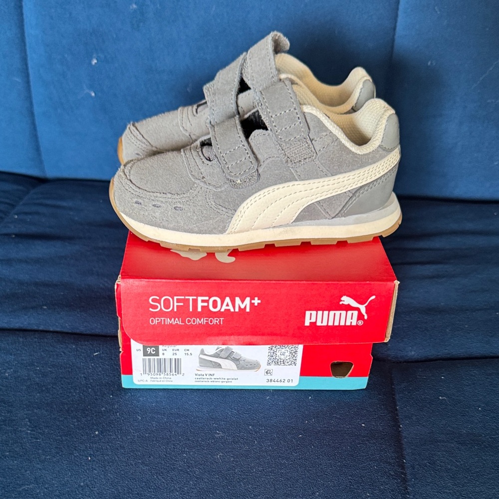 PUMA Kids Vista V INF Sneakers Size 9C